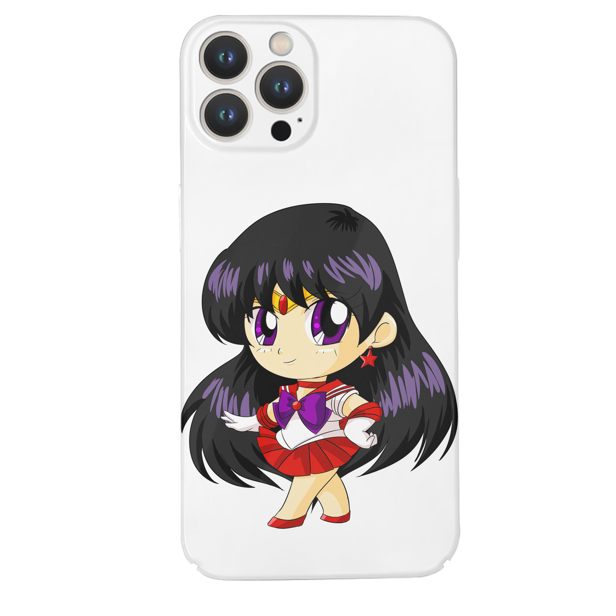 （画像用） 美少女戦士セーラームーン 火野レイ ひの レイ Sailor Moon Hino Rei （セーラーマーズ,Sailor Mars） 【iPhone 14シリーズ対応】ハードケース